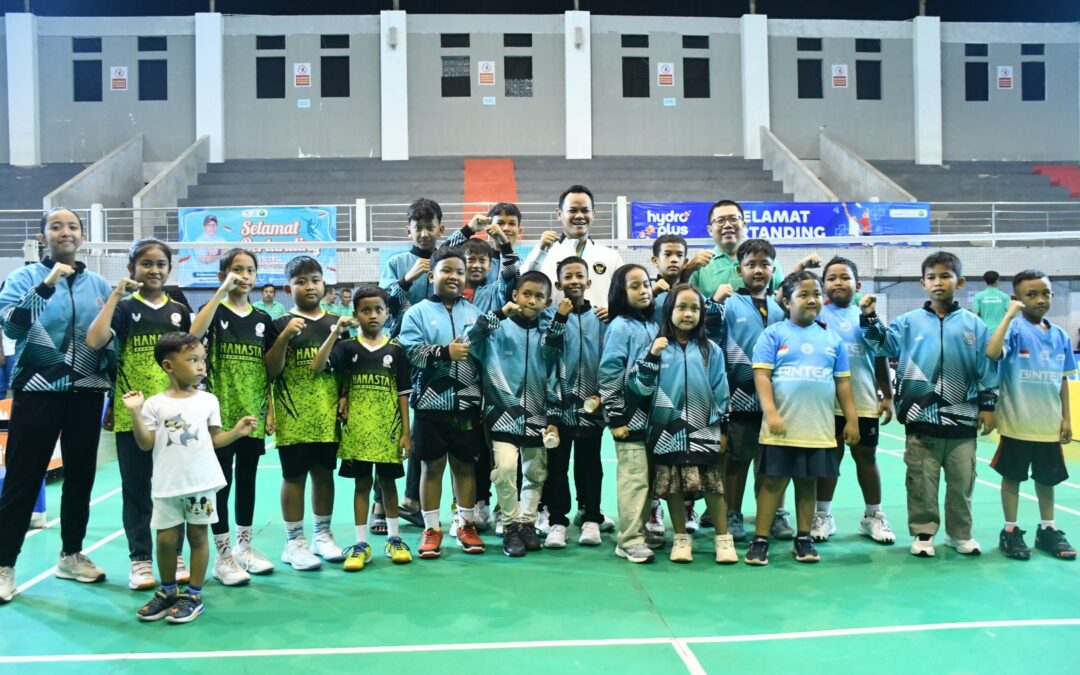 Buka Kejurkab Bulutangkis Piala Bupati 2025, Fahmi Umumkan Revitalisasi GOR Mahesa Jenar