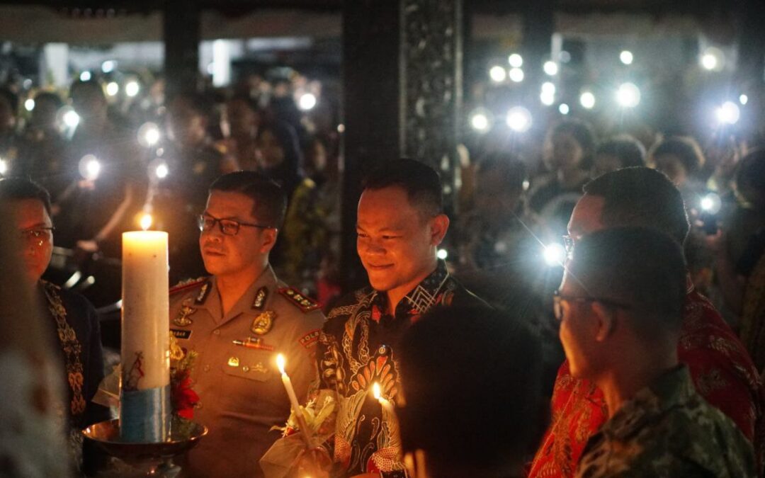 Hadiri Perayaan Natal Bersama, Bupati Ajak Umat Kristiani Kolaborasi Bangun Purbalingga