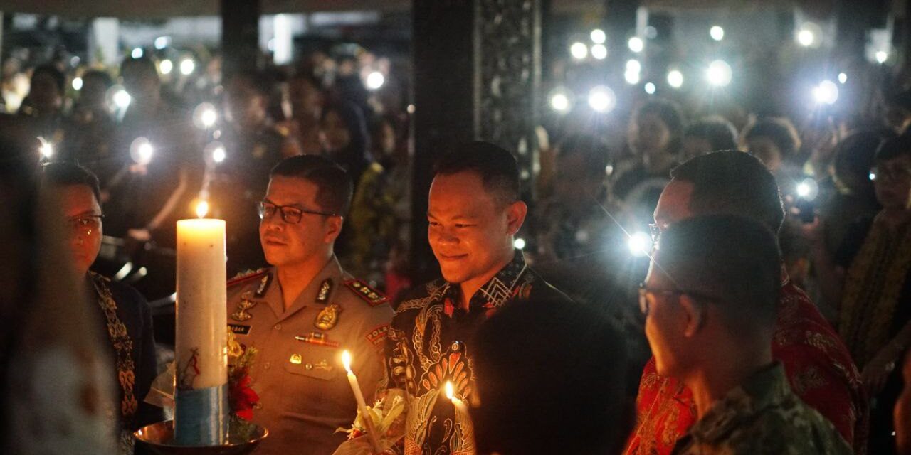 Hadiri Perayaan Natal Bersama, Bupati Ajak Umat Kristiani Kolaborasi Bangun Purbalingga