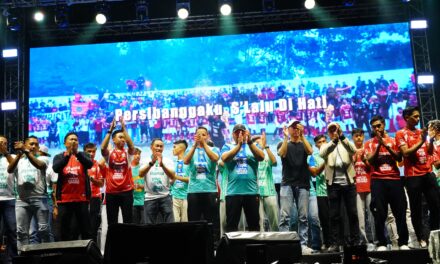 Launching Persibangga, Bupati Fahmi Targetkan Promosi ke Liga 3