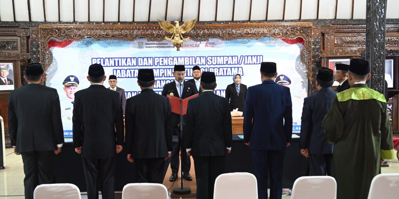 Enam Pejabat Strategis Dilantik, Bupati Fahmi Tekankan Integritas dan Kinerja