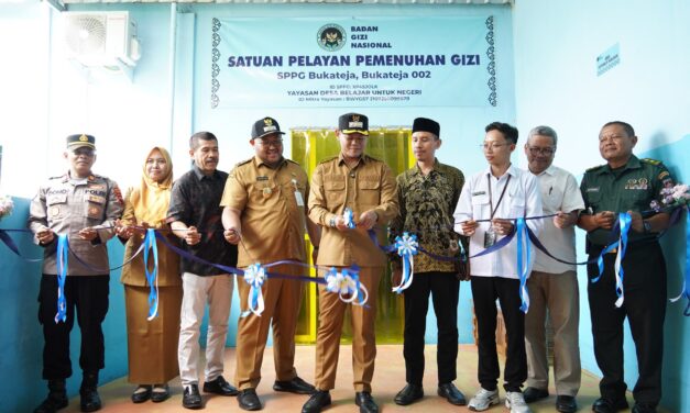 Launching Dapur SPPG Bukateja, Bupati Fahmi Tekankan Quality Control Ketat