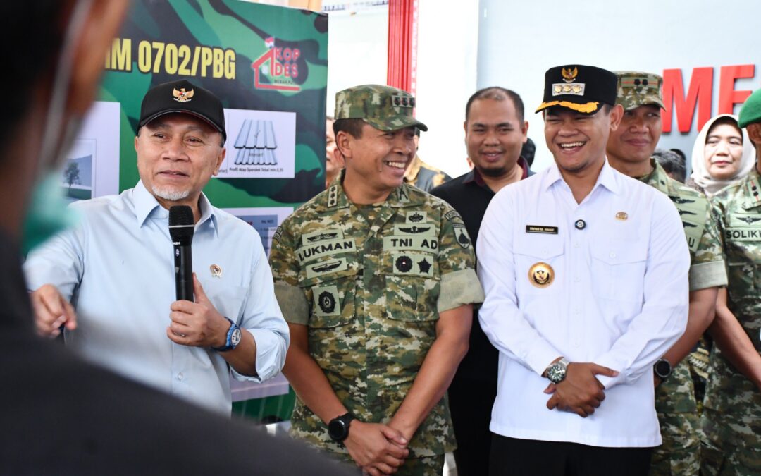 Menko Zulhas Apresiasi Komitmen Bupati Fahmi Terkait Lahan dan Percepatan KDMP