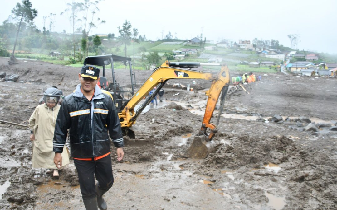 Pulihkan Akses Terdampak Bencana, BPBD Purbalingga Kerahkan Alat dari Berbagai Instansi