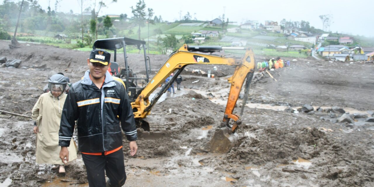 Pulihkan Akses Terdampak Bencana, BPBD Purbalingga Kerahkan Alat dari Berbagai Instansi