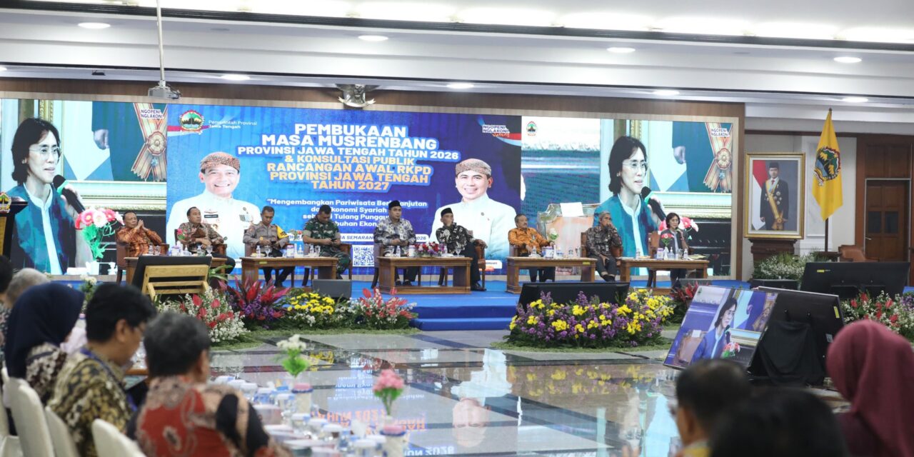 Wabup Purbalingga Hadiri Musrenbang Jateng 2026, Pariwisata Berkelanjutan dan Ekonomi Syariah Jadi Arah Pembangunan 2027