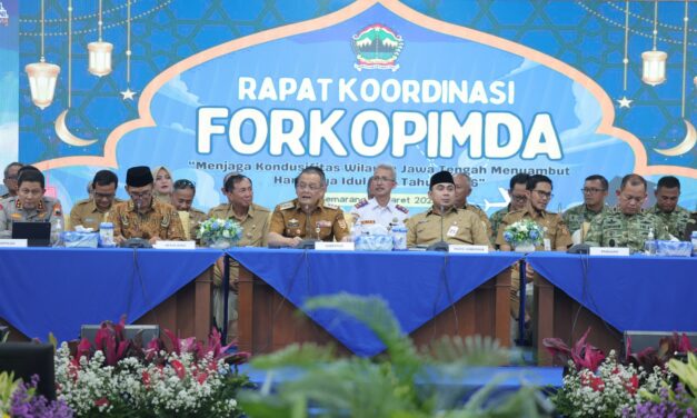 Jateng Siap Sambut Lebaran 1447 H, Gubernur Pastikan Stok Aman, Jalan Diperbaiki dan THR Cair H-7