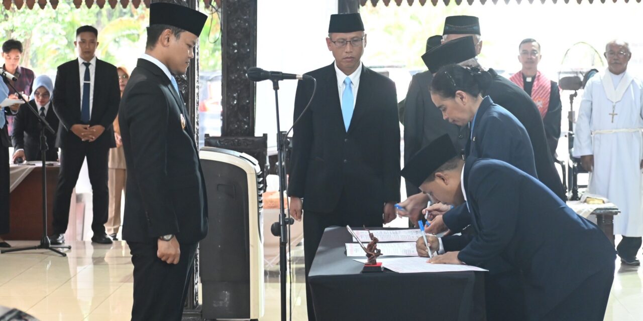 113 Pejabat Eselon III Dilantik, Bupati Fahmi: Jangan Lama Adaptasi, Langsung Kerja!