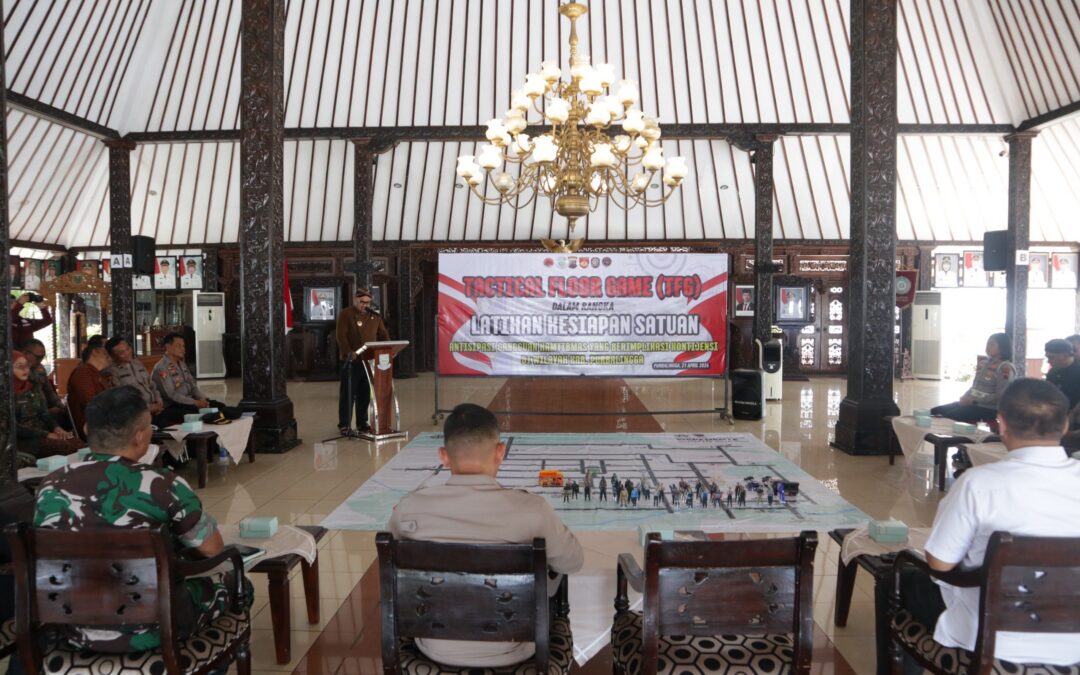 TFG Polres Purbalingga Perkuat Pelayanan Pengamanan Humanis Jelang May Day