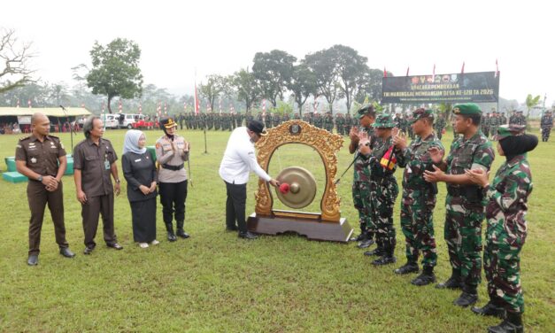 TMMD Reguler ke-128 Resmi Dibuka di Desa Krangean, Fokus Bangun SDM Selain Infrastruktur
