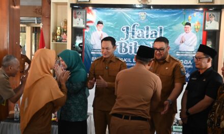 Halalbihalal Dapil 2, Bupati Fahmi Minta Kades Optimalkan Sisa Masa Jabatan