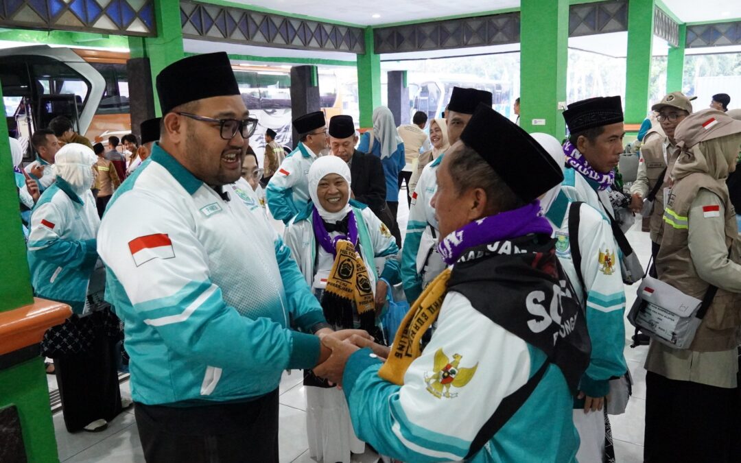 Sambut Calhaj di Donohudan, Wabup Dimas: Fokus Ibadah dan Jaga Kesehatan