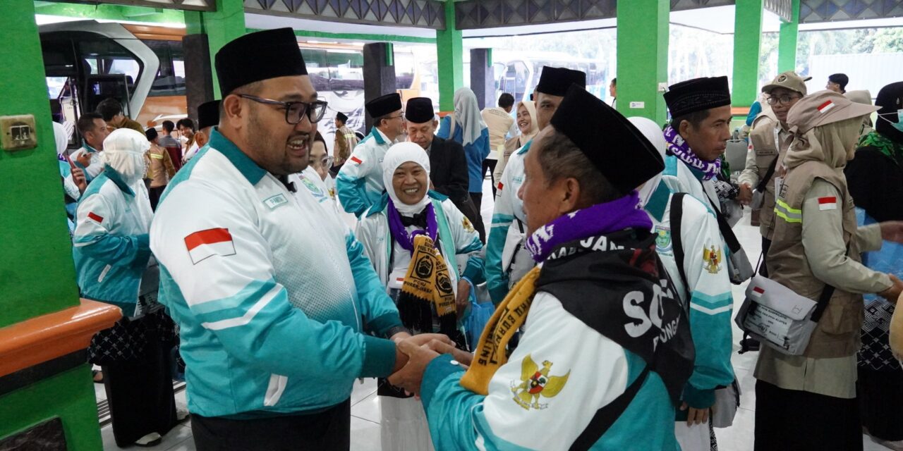 Sambut Calhaj di Donohudan, Wabup Dimas: Fokus Ibadah dan Jaga Kesehatan