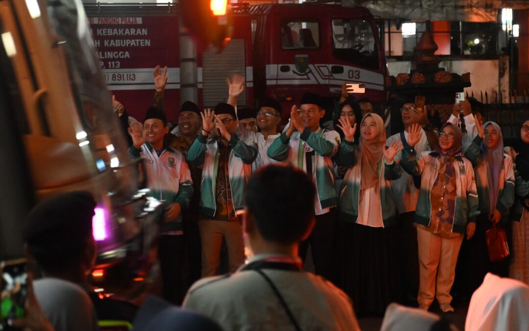 Lepas Kloter SOC 69, Bupati Fahmi Titip Doa untuk Kemajuan Purbalingga