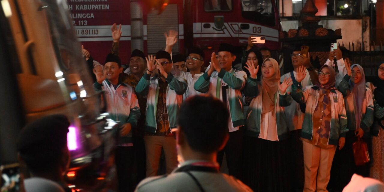 Lepas Kloter SOC 69, Bupati Fahmi Titip Doa untuk Kemajuan Purbalingga