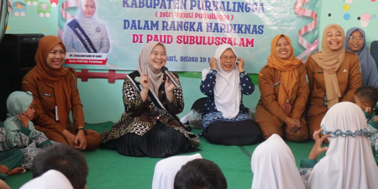 “Kalau Kagum Ucap Subhanallah”, Pesan Bunda Hani untuk Anak-anak PAUD Kutasari