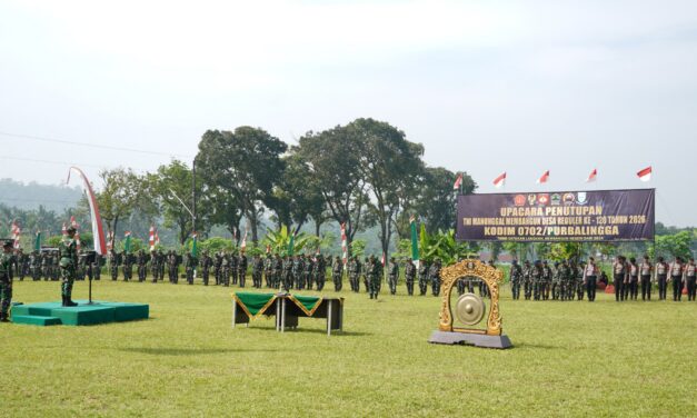 TMMD Reguler Ke-128 di Purbalingga Ditutup, Jalan Baru dan Infrastruktur Kini Dinikmati Warga