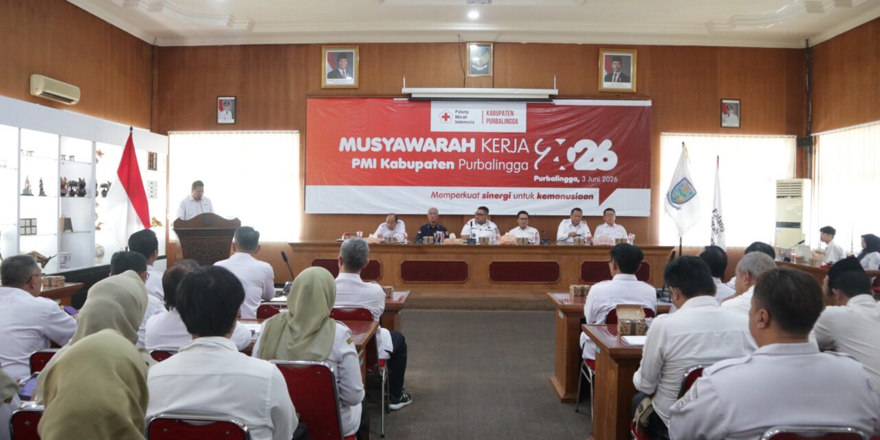Pemkab Purbalingga Dorong PMI Perkuat Kesiapsiagaan Bencana dan Kepercayaan Publik