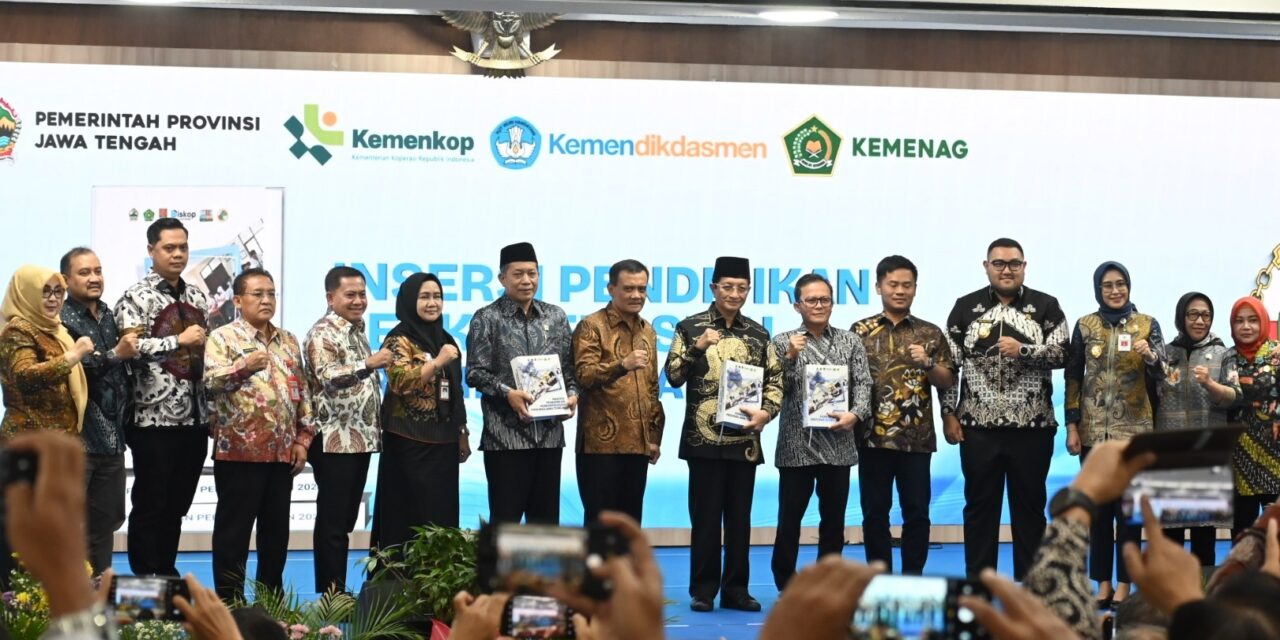 Hadiri Launching Insersi Pendidikan Perkoperasian, Pemkab Purbalingga Siapkan Generasi Melek Koperasi Sejak Dini