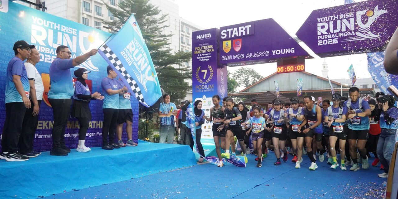 Youth Rise Run Purbalingga 2026, Wabup Dimas Kampanyekan Gaya Hidup Sehat