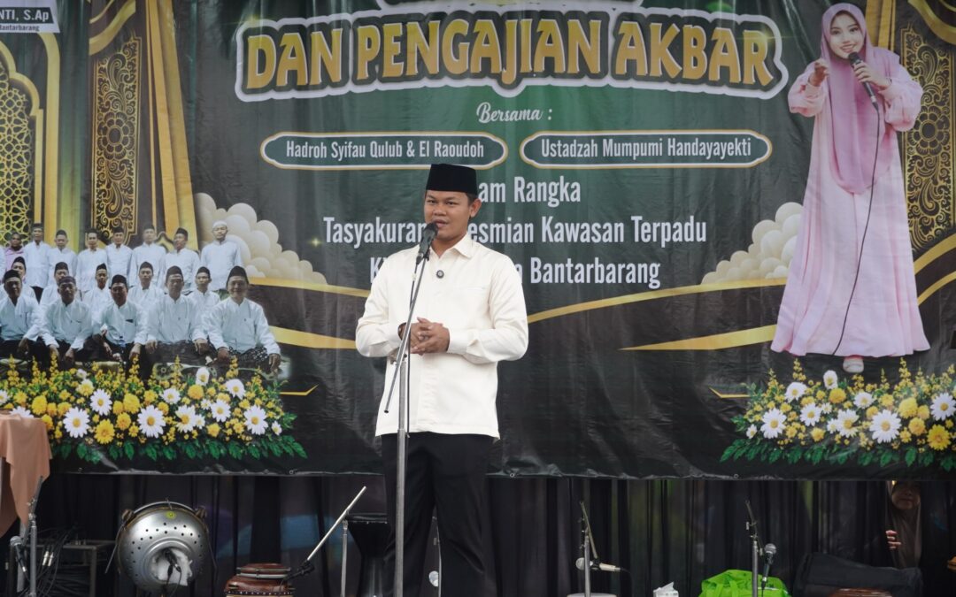 Kawasan Terpadu Bantarbarang Diresmikan, Diharapkan Jadi Motor Ekonomi Desa
