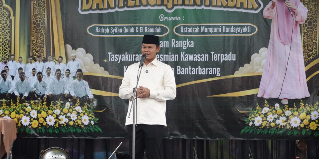 Kawasan Terpadu Bantarbarang Diresmikan, Diharapkan Jadi Motor Ekonomi Desa