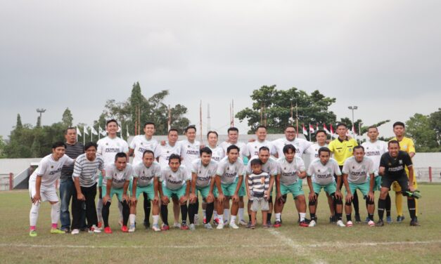 Bupati dan Wabup Turun Lapangan, PS Pemda Purbalingga Taklukkan Erdigma FC 3-2 dalam Laga Persahabatan