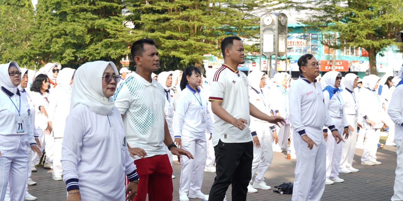 6.200 Lansia Senam Bersama, Bupati Fahmi: Gaya Hidup Sehat Investasi Masa Depan