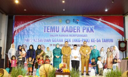 Peringatan HKG ke-54, Bupati Fahmi: PKK Jadi Garda Terdepan Pembangunan Keluarga