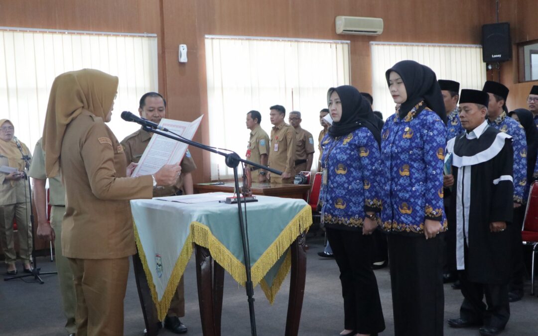 Dilantik Jadi Pejabat Fungsional, 30 PNS Diminta Kuasai Tusi dan Perkuat Kolaborasi
