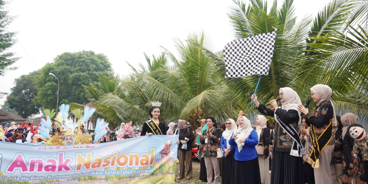 Bunda PAUD Lepas 610 Anak Berkostum Unik di Karnaval HAN 2026