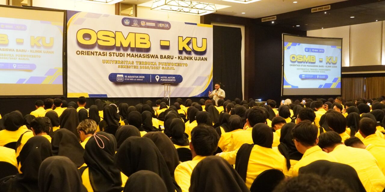 Mulai Aja Dulu! Wabup Dimas Motivasi 1.200 Mahasiswa Universitas Terbuka