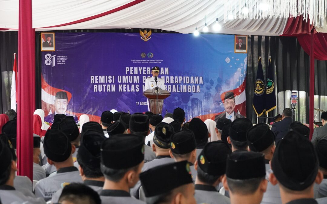 101 Warga Binaan Rutan Dapat Remisi, Bupati Fahmi: Jangan Ulangi Kesalahan Lagi