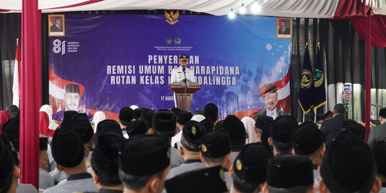101 Warga Binaan Rutan Dapat Remisi, Bupati Fahmi: Jangan Ulangi Kesalahan Lagi
