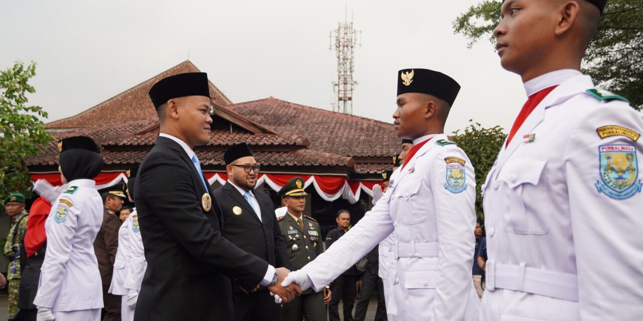 Tugas Tuntas, Paskibraka Purbalingga Dapat Apresiasi dan Pesan Masa Depan dari Bupati
