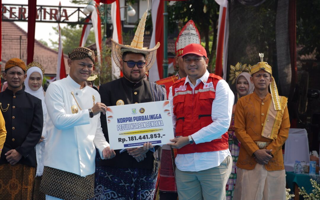 ASN Purbalingga Galang Rp 181 Juta untuk Korban Bencana NTT dan Kalimantan