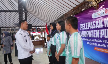 Beri Semangat 146 Atlet ke POPDA Jateng, Bupati Fahmi Siapkan Bonus Rp50 Juta