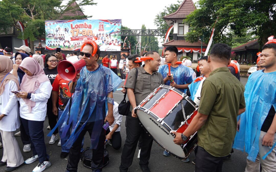 Semarak Lomba 17-an, Ratusan ASN dan Pegawai BUMD Adu Kekompakan