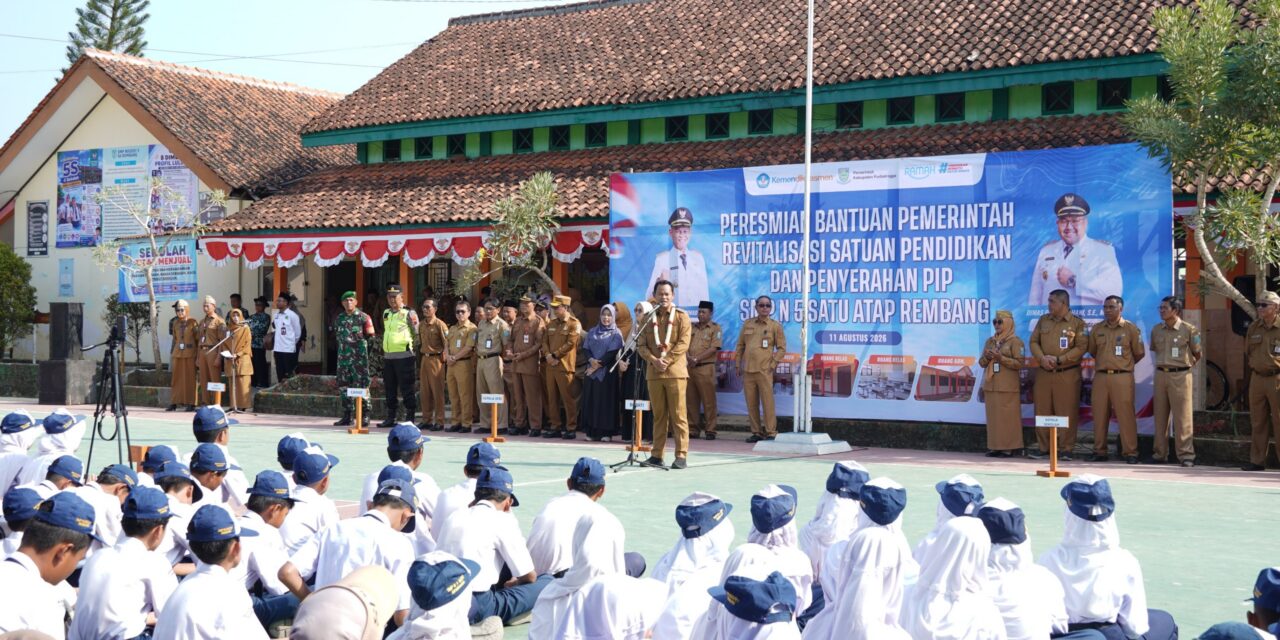 Siswa Sempat Belajar di Masjid, SMPN 5 Satap Rembang Direvitalisasi Rp 1,7 M