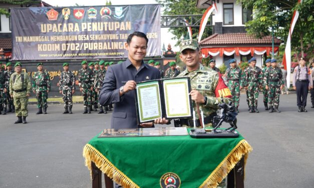 Jalan Lama Rawan Longsor, TMMD Buka Akses Baru di Danasari