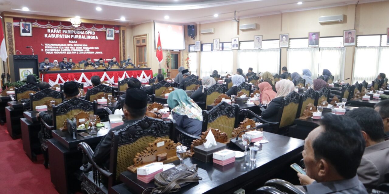 Dua Raperda Diserahkan ke DPRD, Bupati Fahmi Dorong Penguatan PAD dan Kemandirian Desa