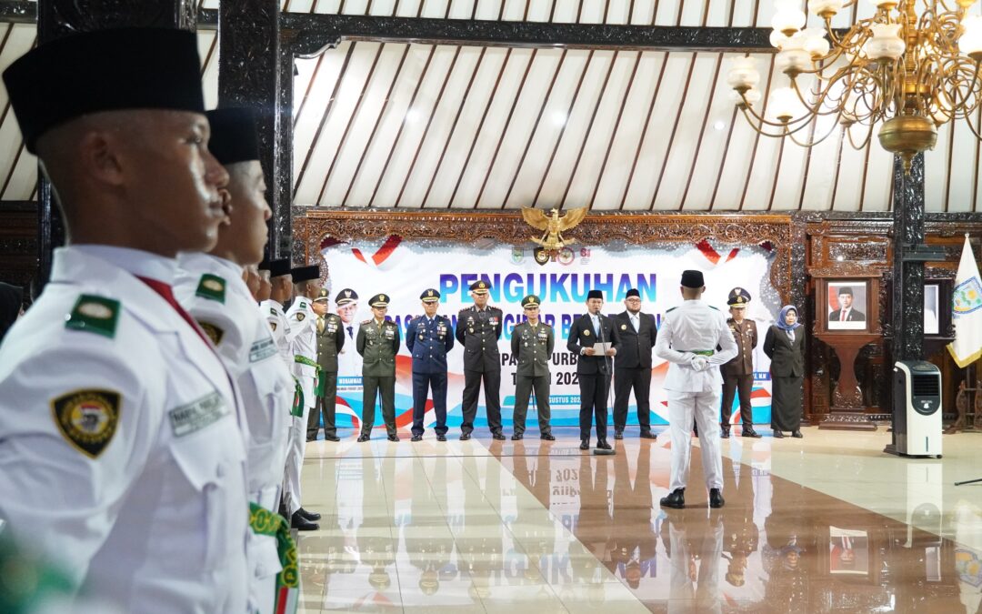 30 Paskibraka Purbalingga Dikukuhkan, Diminta Jadi Teladan Generasi Muda