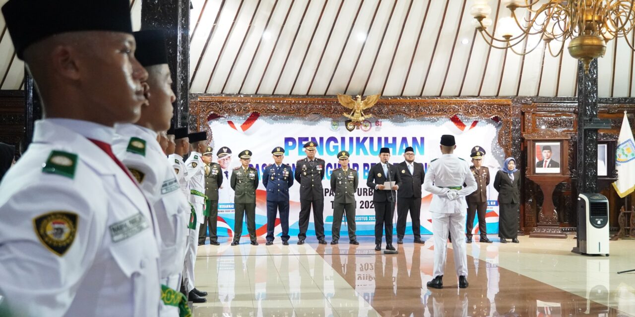 30 Paskibraka Purbalingga Dikukuhkan, Diminta Jadi Teladan Generasi Muda