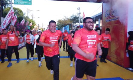 Bersama 1.500 Pelari, Bupati-Wabup Purbalingga Ramaikan Eka Surya Run
