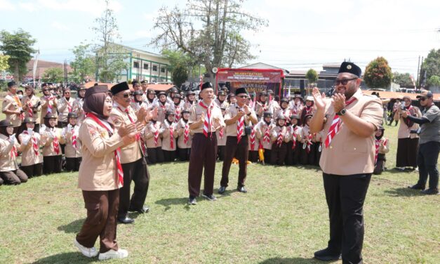Wabup Dimas Antar Pasukan ETK ke Banyumas, Purbalingga Bidik Juara Tiga Kali Beruntun