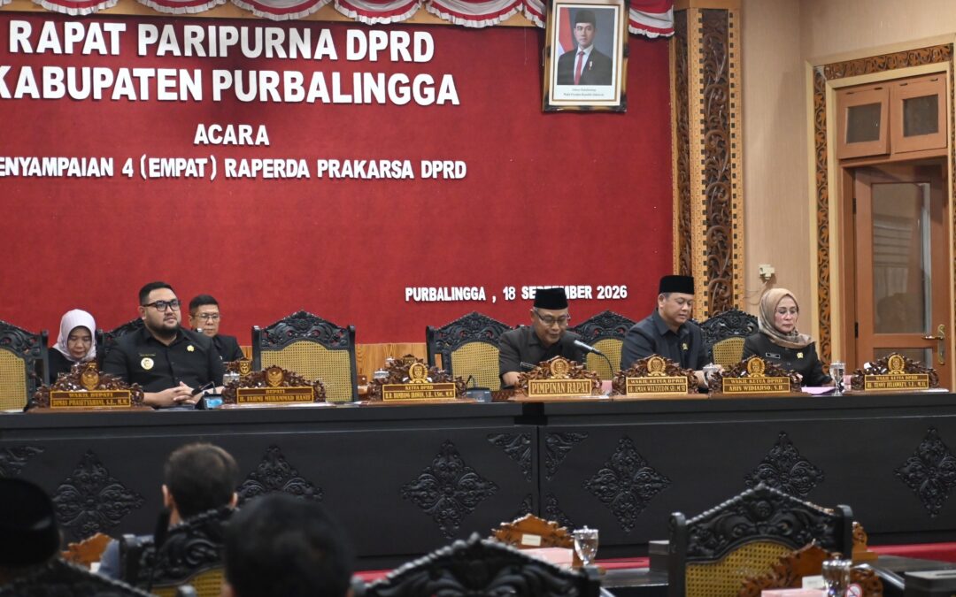 DPRD Purbalingga Ajukan Empat Raperda Prakarsa, Atur Miras hingga Ketenagakerjaan