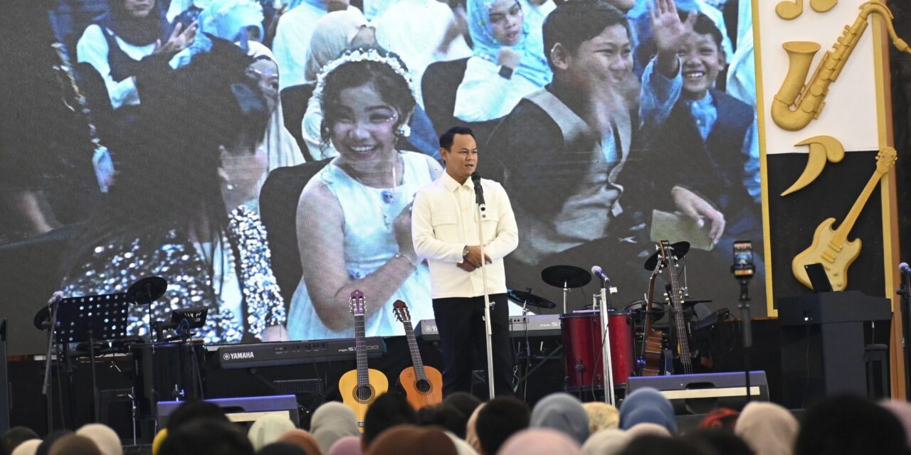 Konser Raya By Music School Jadi Ruang Ekspresi, Bupati Fahmi Dorong Pengembangan Talenta Anak