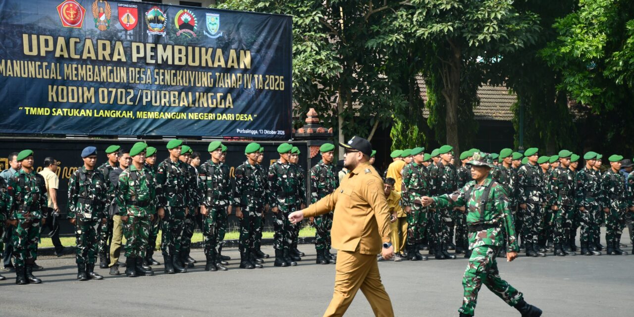 TMMD Sengkuyung IV Dimulai, Jalan Baru Sepanjang 715 Meter Segera Dibangun di Bantarbarang