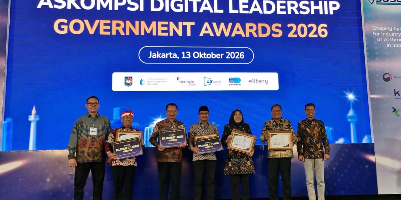 Pimpin Transformasi Digital Pemerintahan, Sekda Purbalingga Raih Peringkat 4 Nasional ADLG Awards 2026